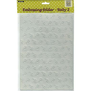 Plus Embossing Folder Baby 2 / Folder de Grabado Plus Sonaja Folders de Grabado Nellie&