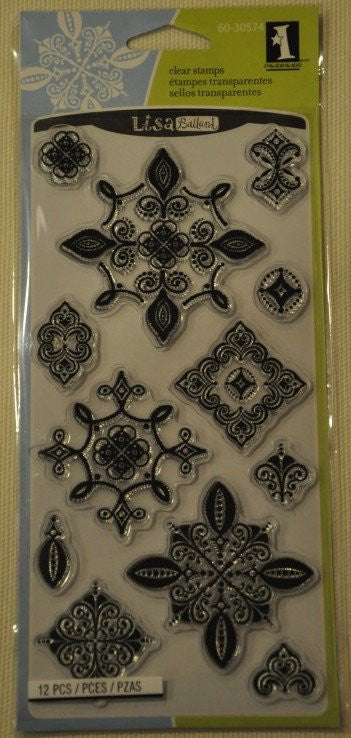 Sellos de Polímero de Batik / Batik Cartouches Descontinuado Inkadinkado