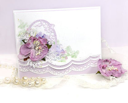 Borderabilities Card Creator Dies Curved Borders 2 / Suajes de Corte Bordes Descontinuado Spellbinders