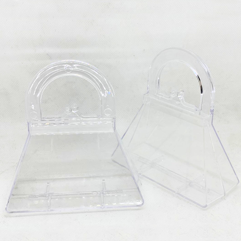 Mini Purse Clear Box / 5 Mini Bolsitas de Acrílico Fiestas Darice