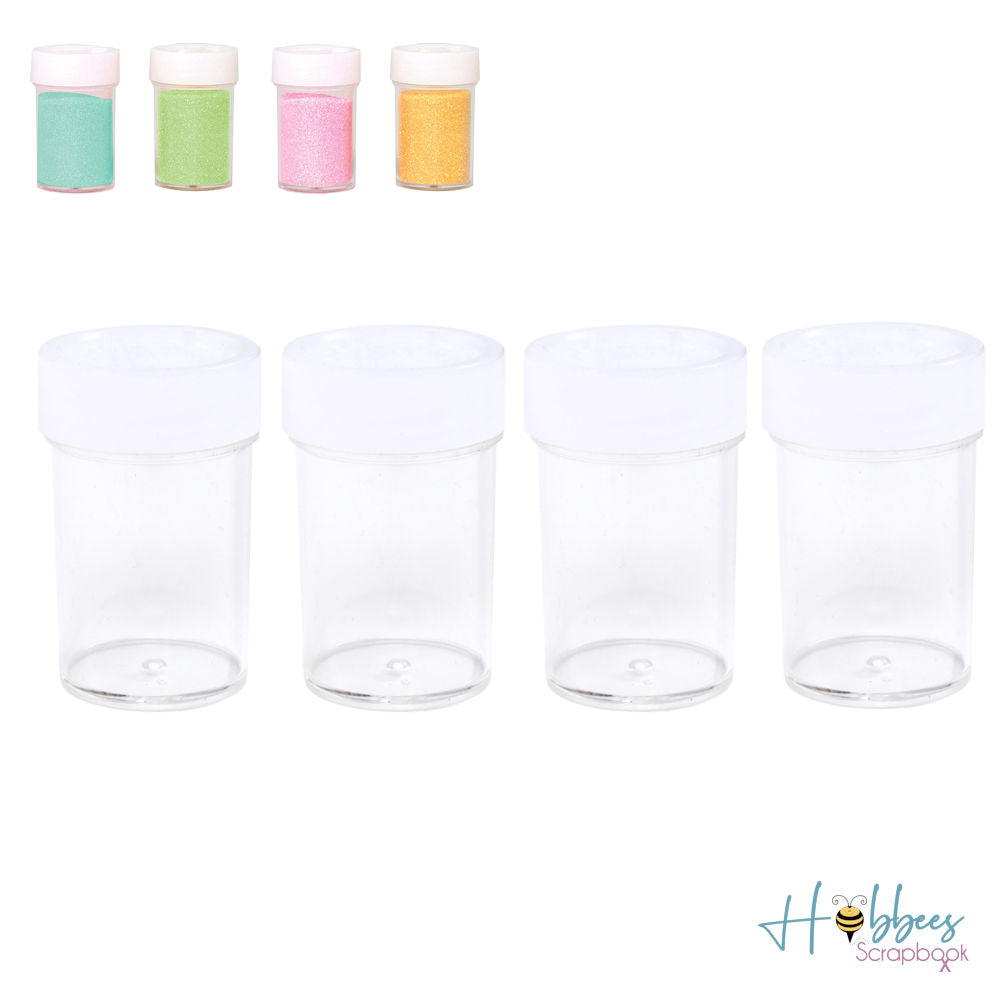 Shaker Jars / 4 Botecitos Agitadores Descontinuado We R Memory Keepers