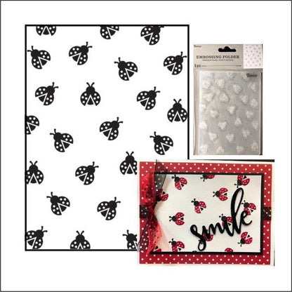 Embossing Folder Ladybugs / Folder de Grabado Catarinas Folders de Grabado Darice