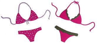 Suaje de Corte de Bikini y Sosten / We are Having Fun Bikini Descontinuado Cheery Lynn Designs