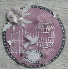 Suaje de Corte de Jaula de Pajaro / Bird Cage Descontinuado Cheery Lynn Designs