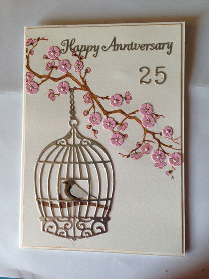 Suaje de Corte de Jaula de Pajaro / Bird Cage Descontinuado Cheery Lynn Designs