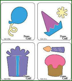 Suaje de Corte de Fiesta / Birthday Anniversaire Dados de Corte / Suajes / Troqueles Cuttlebug