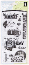 Sellos de Polímero de Cumpleaños  / Birthday Fun 60-30061