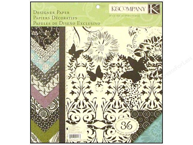 Block de Papel Blanco y Negro / Black Ivory Fusion Descontinuado K &amp; Company
