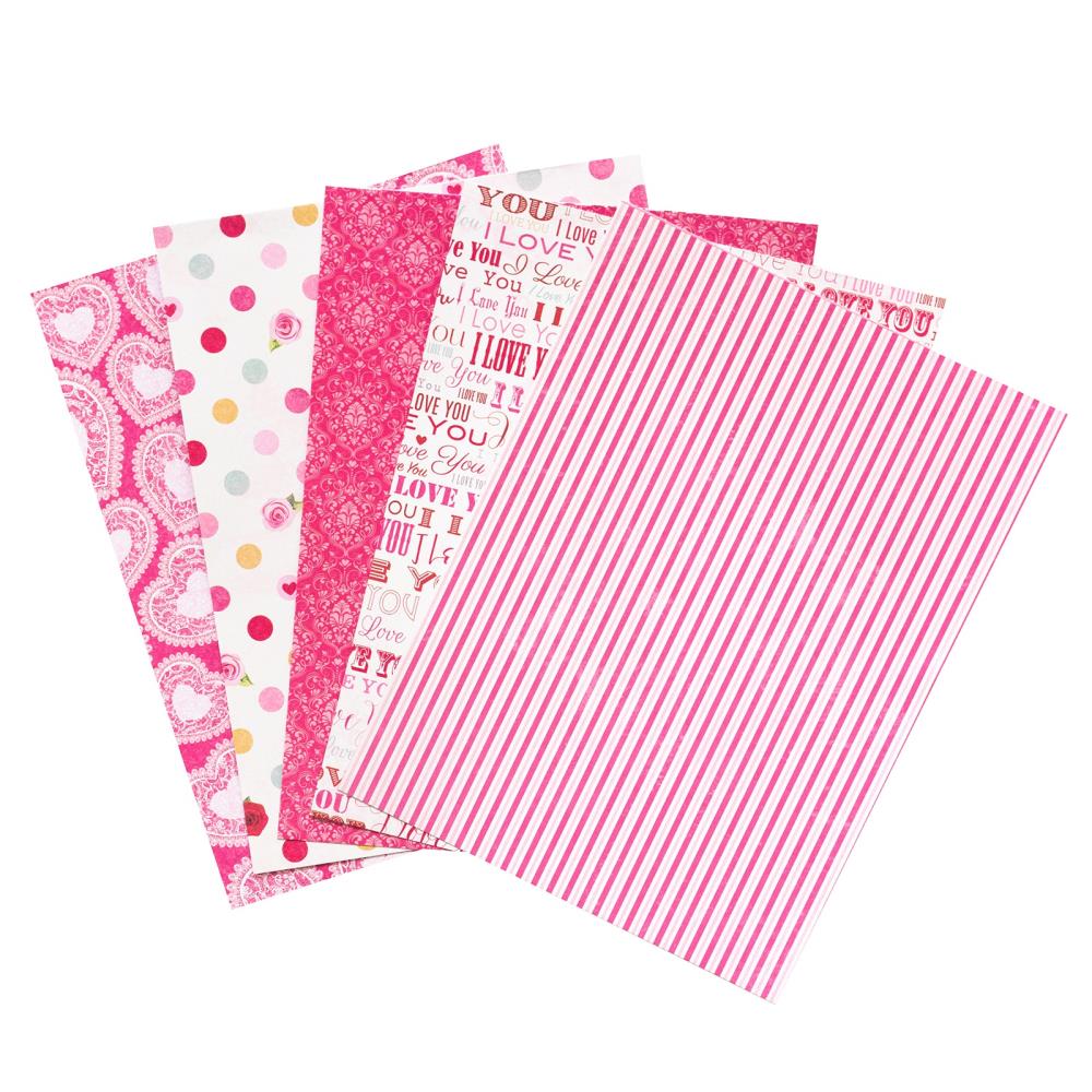 Count The Ways Paper Pad / Block de Papel Amor 6x8" Descontinuado BoBunny