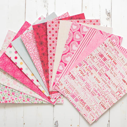 Count The Ways Paper Pad / Block de Papel Amor 6x8" Descontinuado BoBunny