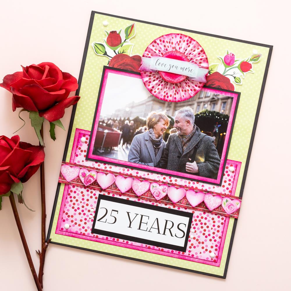 Count The Ways Paper Pad / Block de Papel Amor Descontinuado BoBunny