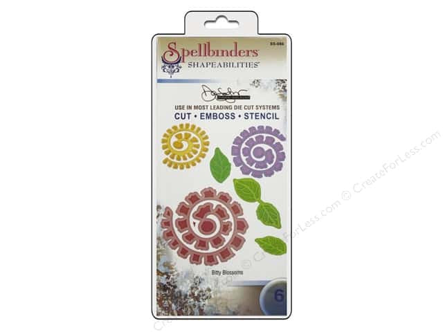 Suaje de Corte de Flores Enrollables / Bitty Blossoms Descontinuado Spellbinders