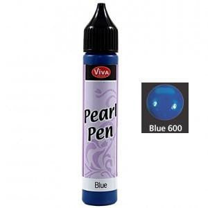 Pearl Pen Blue / Gel Azul Pintura Dimensional Viva Decor