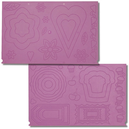 Celebration Embossing Boards Kit / Kit de Tablas para Hacer Manualidades Descontinuado Crafter&