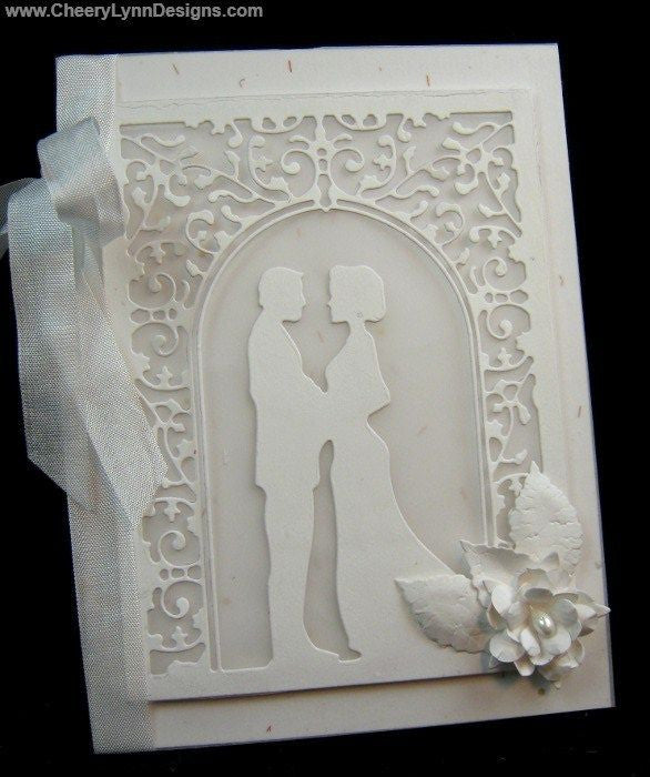 Suaje de Corte de Novios / Frame Die Wedding Vows Descontinuado Cheery Lynn Designs