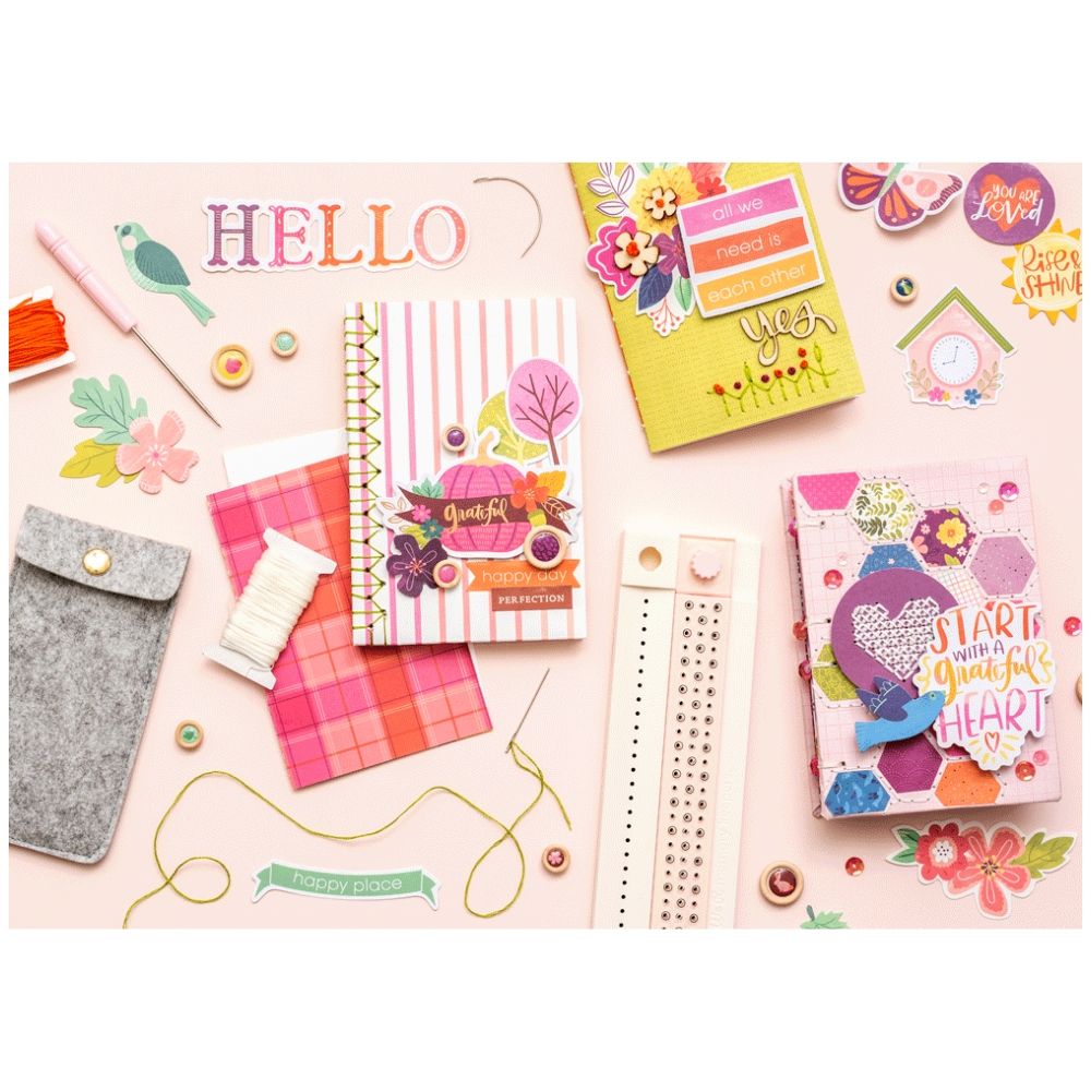 Paige Evans Book Binding Guide / Guía para Encuadernación Japonesa Rosa Descontinuado We R Memory Keepers