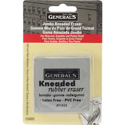Jumbo Kneaded Rubber Eraser / Goma para Borrar Moldeable Borradores y Reglas General&