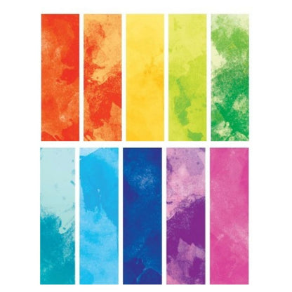 Bright Splash Cardstock / Block de Cartulina Colores Acuarela 12&quot; Papel Colorbok