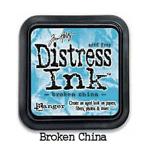 Tim Holtz Distress Broken China / Tinta para Sellos