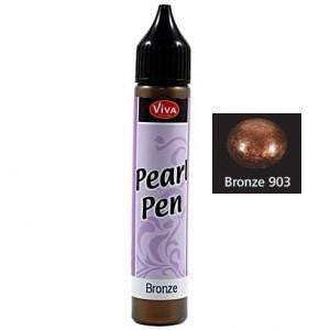 Pearl Pen Bronze / Gel Bronce Adornos / Embellishments Viva Decor