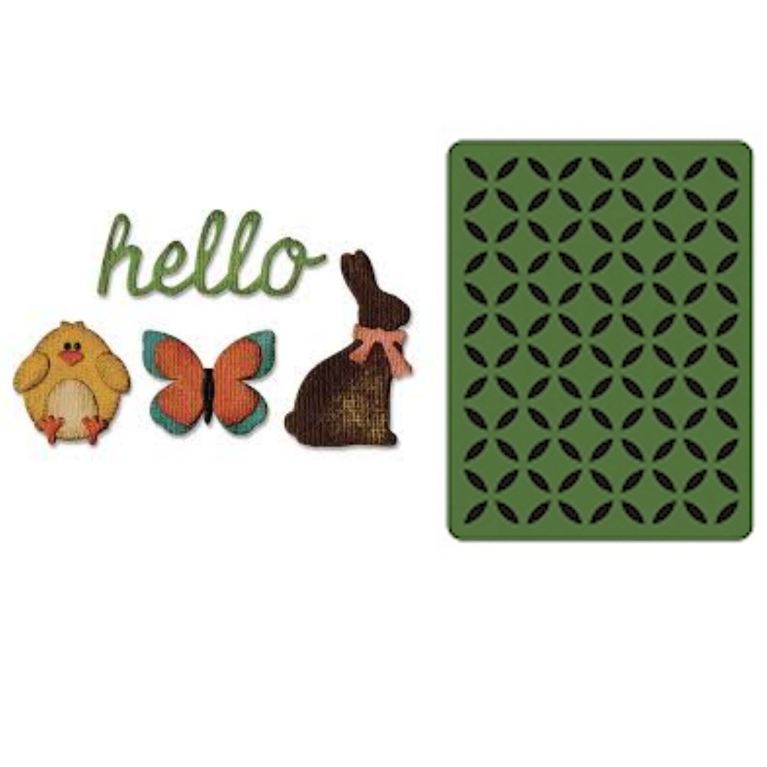 Tim Holtz Sidekick Springtime Dies / Suajes de Primavera Sidekick Descontinuado Sizzix