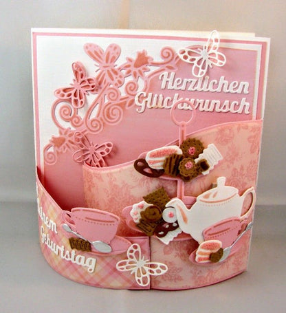 Butterfly Border Dies / Suajes de Borde y Mariposas Descontinuado Marianne design