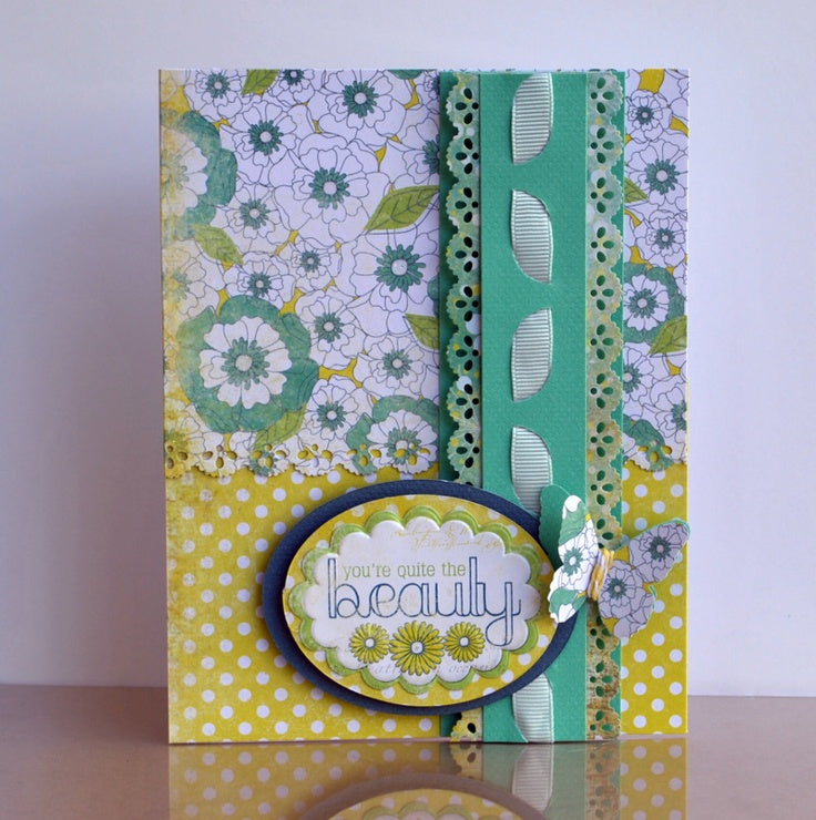 Sew Ribbon Leaf Kit / Kit Completo para Decorar con Listón Descontinuado We R Memory Keepers