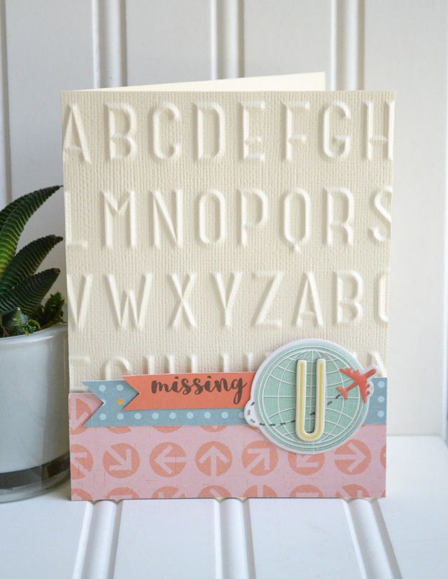 Next Level ABC-123 Embossing Folders / Folders de Grabado Profundo de Alfabeto y Números Descontinuado We R Memory Keepers