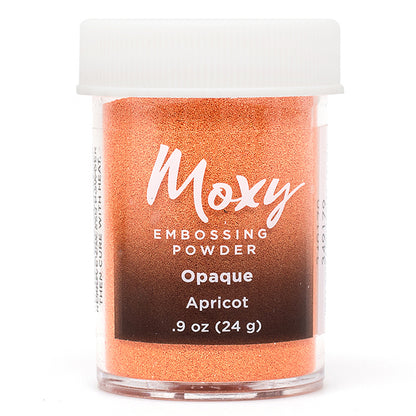 Moxy Apricot Embossing Powder / Polvo de Embossing Durazno Polvos de Embossing American Crafts