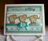 Baby Shower Elephant Die / Suaje de Elefantes para Baby Shower