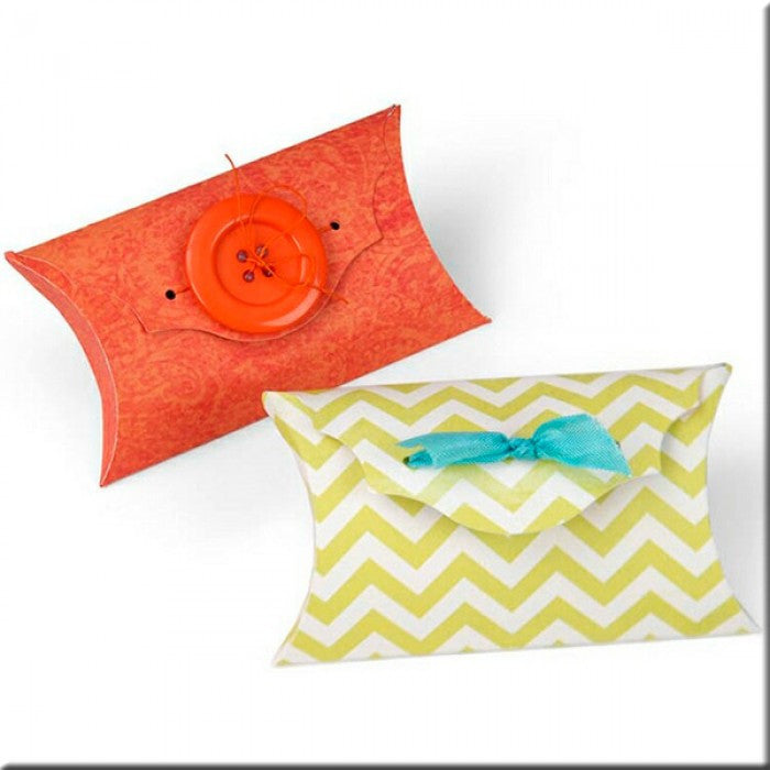 Bigz Fancy Pillow Box / Suaje de Corte de Caja de Almohada Dados de Corte / Suajes / Troqueles Sizzix