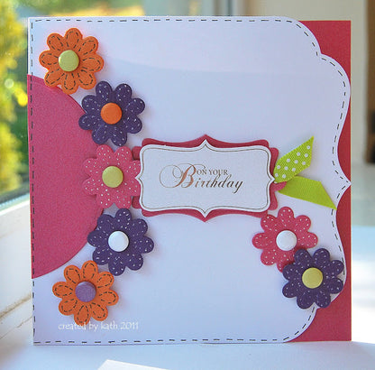 Flower Power Elizabeth Candi Minis Adornos / Embellishments Candi