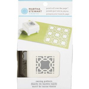 All Over the Page Caning Pattern  / Perforadora Diseño de Baston Tejido Descontinuado Martha Stewart