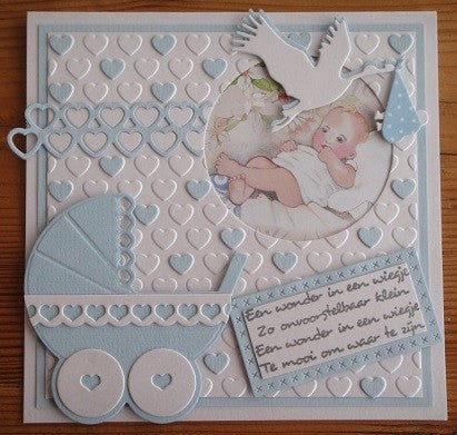 Suaje de Corte de Carriola  / Baby Carriage Descontinuado Yvonne Creations