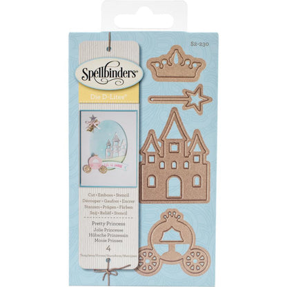 Pretty Princess Dies / Suaje de Castillos y Princesas Descontinuado Spellbinders