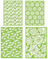 Embossing Folders Celebrate Christmas / Set de 4 Folders de Grabado Navidad Descontinuado Cuttlebug