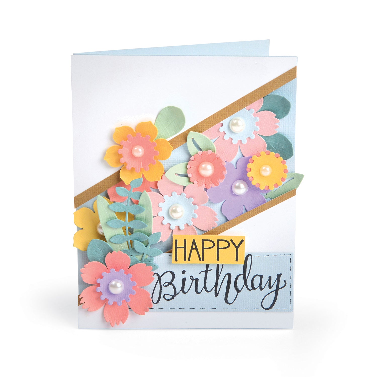 Thinlits Card in a Box, Flower Basket Die / Suajes de Cestita de Flores Descontinuado Sizzix
