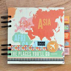 Jet Set Album Kit / Album para Viajes Albumes We R Memory Keepers