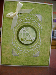 Embossing Plus Chic Circle Frame / Folder de Corte y Grabado Marco Circular Dados de Corte / Suajes / Troqueles Cuttlebug