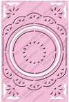 Embossing Plus Chic Circle Frame / Folder de Corte y Grabado Marco Circular