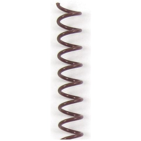 Spiral Binding Wires Bark 1" / Espiral para Engargolar Marrón 1" - 2.54cm