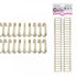 Binding Wires Gold 0.75" / Arillos para Engargolar Dorados 1.9 cm Descontinuado We R Memory Keepers