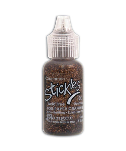 Stickles, Mercury Glass Cinnamon / Pegamento de Brillos Canela Adornos / Embellishments Ranger