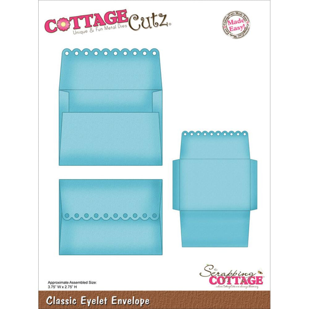 Suaje de Corte de Sobre / Classic Eyelet Envelope Descontinuado Cottage Cutz