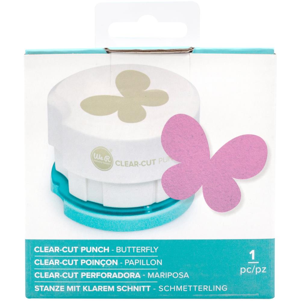 Clear Cut Punch 2&quot; Butterflies / Perforadora de Mariposa Perforadoras We R Memory Keepers