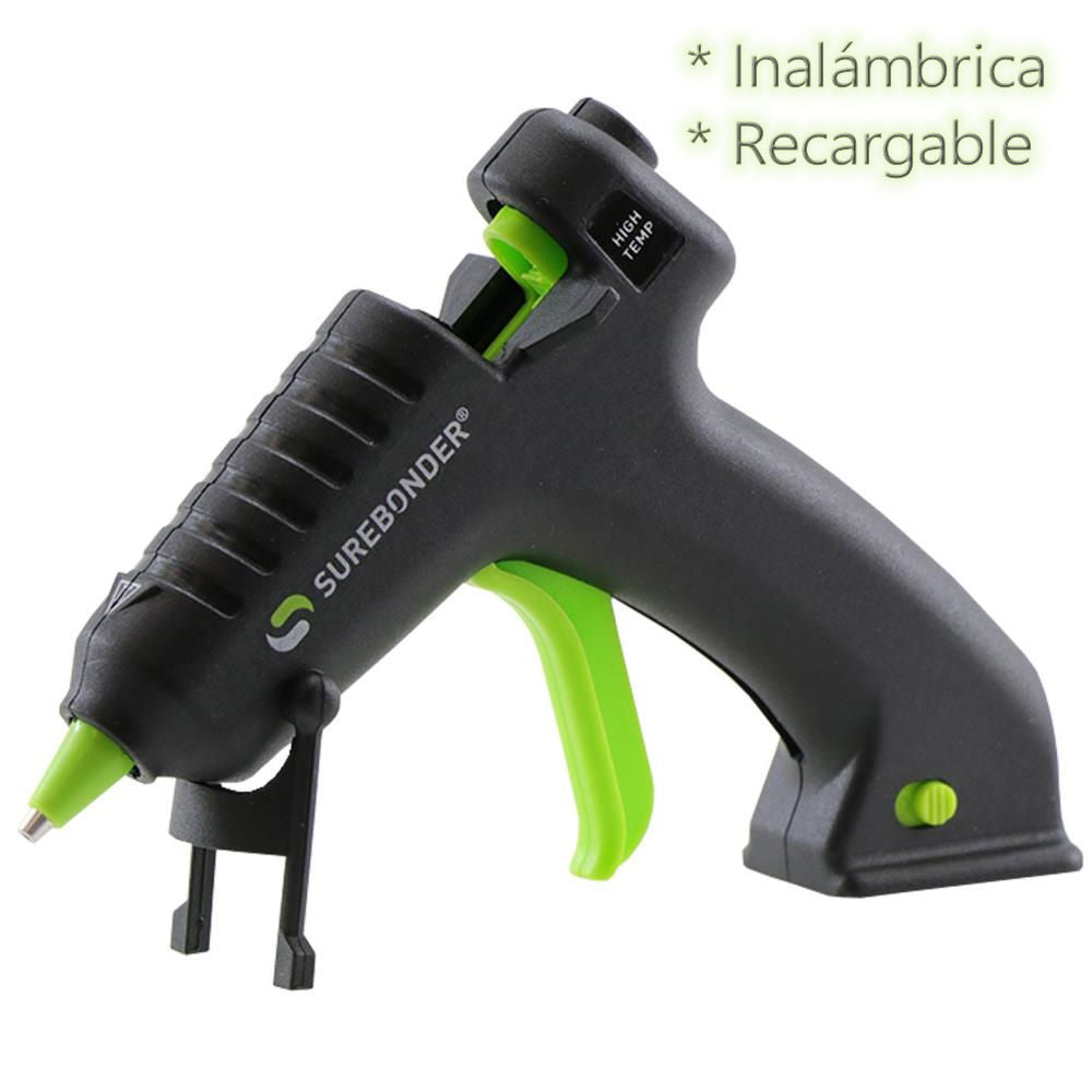 USB Cordless Glue Gun / Pistola de SIlicón Inalámbrica Detalles Adhesivos / Pegamentos SureBonder