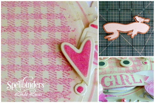 Suaje de Corte de Carriola Bebe / Sweet Baby Descontinuado Spellbinders