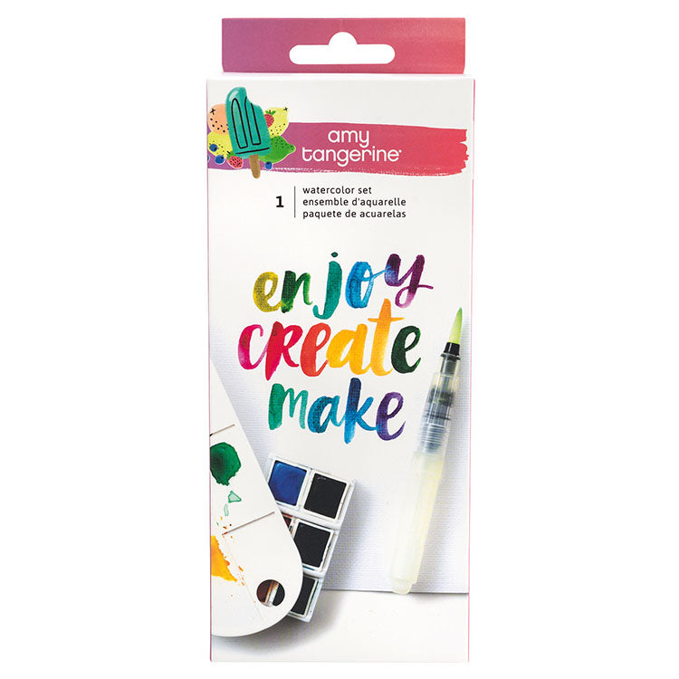 Amy Tan Watercolor Set Stay Sweet / Set de Acuarelas Dulce Descontinuado American Crafts