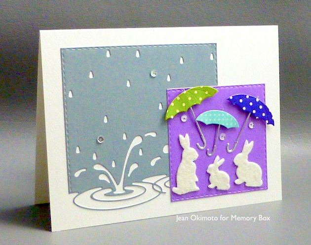 suaje de Corte de Sombrilla / Come Rain Or Shine Dados de Corte / Suajes / Troqueles Memory Box