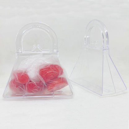 Mini Purse Clear Box / 5 Mini Bolsitas de Acrílico Fiestas Darice